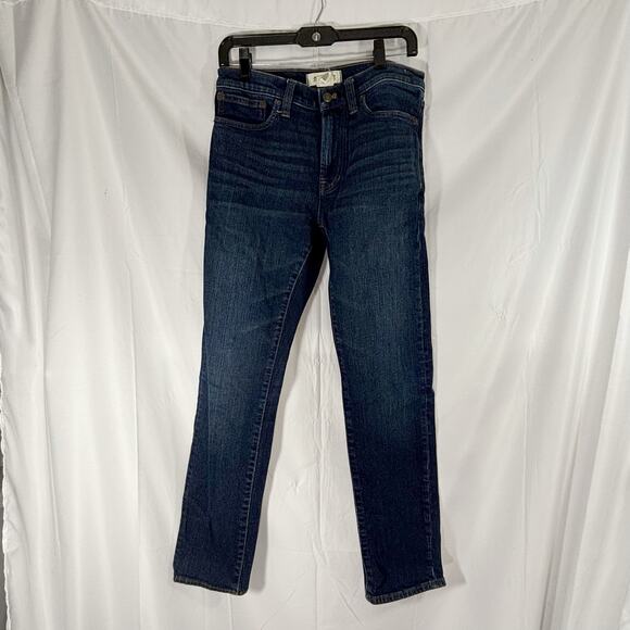 Madewell Men’s Slim Jeans 29x30 Dark Wash Stretch - Picture 2 of 7